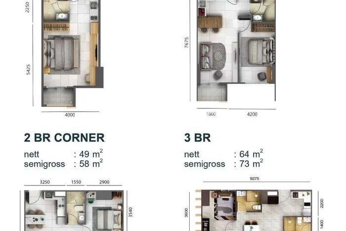Apartemen Minimalis untuk Disewa, 1 Kamar di Jakarta Timur Apartemen Minimalis untuk Disewa, 1 Kamar di Jakarta Timur