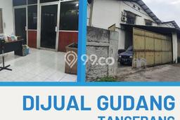 Gudang Dijual di Tangerang LT 1800m2 & LB 1000m2 Lokasi Terbaik! Gudang Dijual di Tangerang LT 1800m2 & LB 1000m2 Lokasi Terbaik!