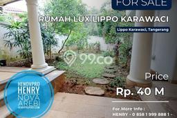 Jual Rumah Mewah Elegan Dengan View Cantik di Lippo Karawaci, Tangerang Jual Rumah Mewah Elegan Dengan View Cantik di Lippo Karawaci, Tangerang