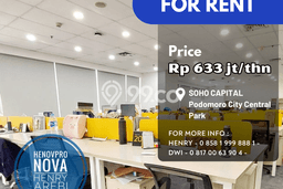 Unit Kantor Disewakan di Central Park di Area Ramai & Strategis Unit Kantor Disewakan di Central Park di Area Ramai & Strategis
