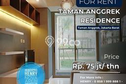Disewakan Apartemen di Taman Anggrek, 1 KM, Luas 50m², City View Disewakan Apartemen di Taman Anggrek, 1 KM, Luas 50m², City View