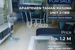 Apartemen Lokasi Strategis Kawasan Setiabudi, 2 KT, Luas 74m², Fasilitas Terbaik Apartemen Lokasi Strategis Kawasan Setiabudi, 2 KT, Luas 74m², Fasilitas Terbaik