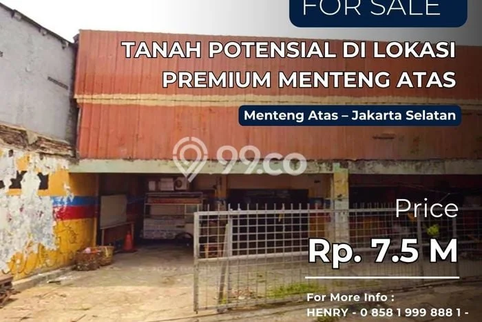 Tanah Siap Bangun Dijual di Jakarta Pusat Punya Luas 361m2 Tanah Siap Bangun Dijual di Jakarta Pusat Punya Luas 361m2