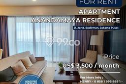 Disewakan Apartemen Murah di Sudirman 3 Bedroom Disewakan Apartemen Murah di Sudirman 3 Bedroom
