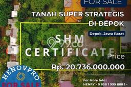 Kavling Tanah untuk Dijual di Depok II, Depok, Luas 2304m2 Kavling Tanah untuk Dijual di Depok II, Depok, Luas 2304m2