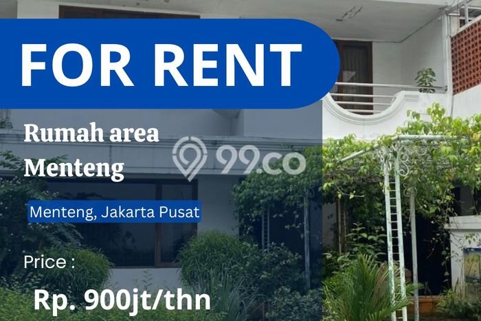 Hunian Strategis Disewakan 3 Kamar di Menteng Bisa Nego Hunian Strategis Disewakan 3 Kamar di Menteng Bisa Nego