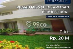 Best Deal Hunian Mewah Ideal dan Luas di Kebon Jeruk, Jakarta Barat Best Deal Hunian Mewah Ideal dan Luas di Kebon Jeruk, Jakarta Barat