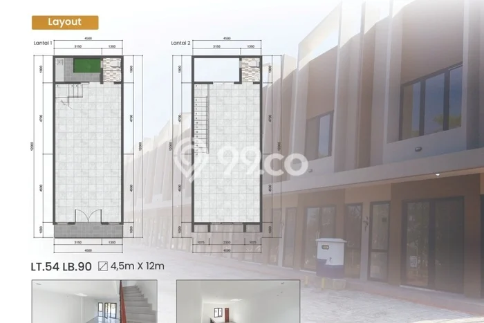Ruko Paling Dicari LB 90m2 Dijual di Pinang Ruko Paling Dicari LB 90m2 Dijual di Pinang