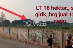 Tanah Dijual di Jakarta Barat Seluas 180000m2 Strategis Tanah Dijual di Jakarta Barat Seluas 180000m2 Strategis
