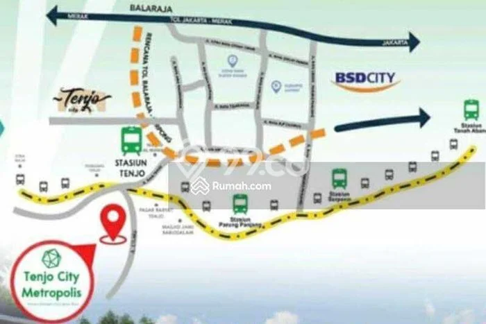 Lahan Strategis di Tenjo Dijual dengan Luas 45m2 Lahan Strategis di Tenjo Dijual dengan Luas 45m2