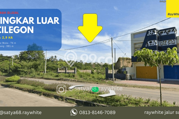 Tanah Bisnis di Citangkil, Luas 29000m2m², Lokasi Strategis Tanah Bisnis di Citangkil, Luas 29000m2m², Lokasi Strategis