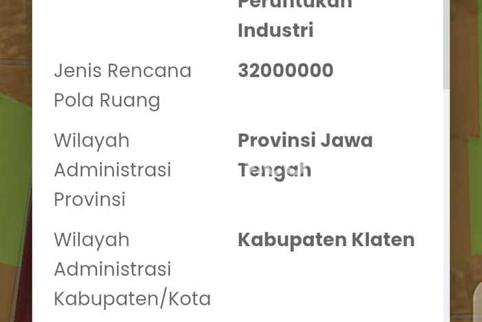 Tanah Kosong Dijual di Klaten dengan Area 42000m2 Tanah Kosong Dijual di Klaten dengan Area 42000m2