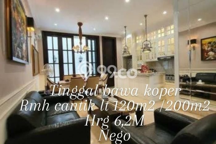 Ready to Use! Premium House LT 116m2 Desain Elegan di Pondok Indah Ready to Use! Premium House LT 116m2 Desain Elegan di Pondok Indah