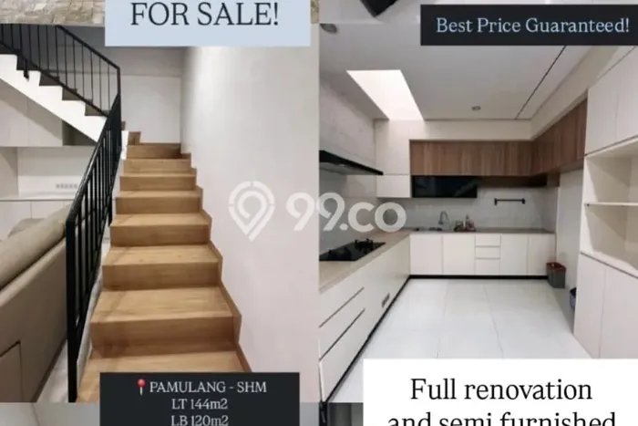 Rumah Strategis Modern Lb 120m2 di Pamulang, Tangerang Selatan Rumah Strategis Modern Lb 120m2 di Pamulang, Tangerang Selatan