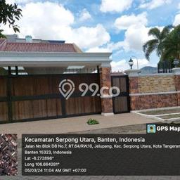 Dijual Rumah 5 Kamar Lokasi Ideal Bagus dan Strategis di Serpong Utara Dijual Rumah 5 Kamar Lokasi Ideal Bagus dan Strategis di Serpong Utara