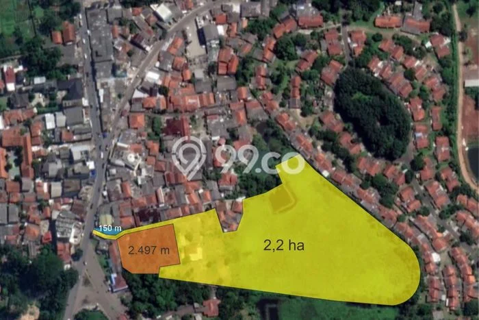 Untuk Dijual Tanah di Setu Tangerang Selatan Luas 2.2e+08m2 - Untuk Dijual Tanah di Setu Tangerang Selatan Luas 2.2e+08m2 -