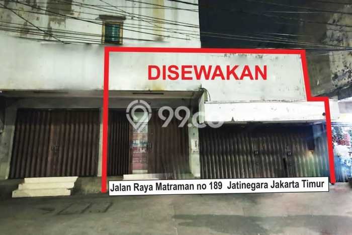 Ruko Disewa di Matraman, Jakarta Timur, LT 75m2 / LB 145m2 Ruko Disewa di Matraman, Jakarta Timur, LT 75m2 / LB 145m2