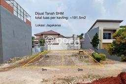 Tanah Kavling di Jagakarsa Dijual dengan Luas 191m2 Tanah Kavling di Jagakarsa Dijual dengan Luas 191m2