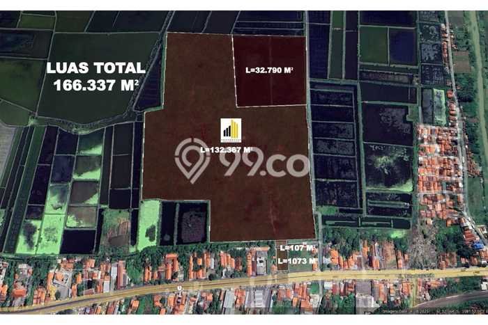 Lahan Dijual Lokasi Tanjung, Brebes dengan Luas Tanah 166337m2 dan Status - Lahan Dijual Lokasi Tanjung, Brebes dengan Luas Tanah 166337m2 dan Status -