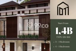 Rumah Modern 4 Kamar LT 100m2 di Jatibening Rumah Modern 4 Kamar LT 100m2 di Jatibening