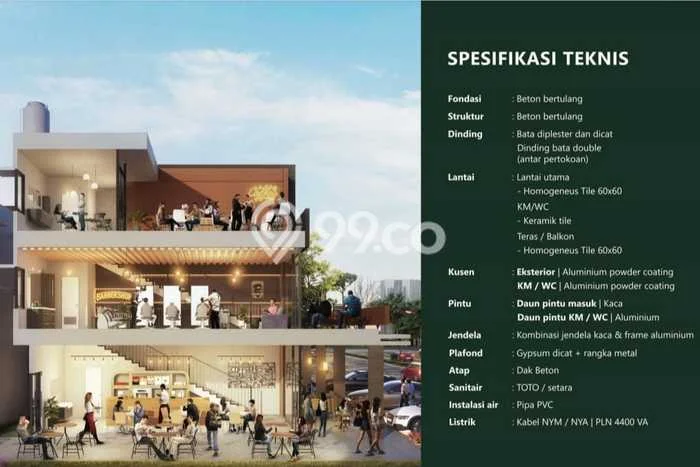 Ruko Dijual di Bandung LT 67m2 & LB 149m2 Lokasi Terbaik! Ruko Dijual di Bandung LT 67m2 & LB 149m2 Lokasi Terbaik!