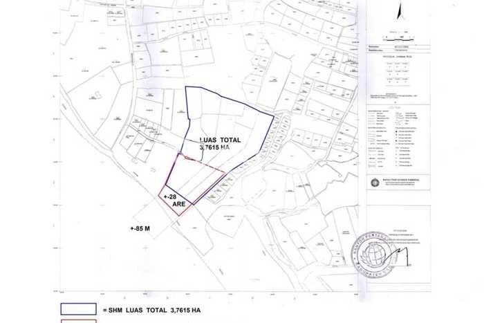 Tanah Dijual Area Strategis di Tibubeneng Badung 40415m2 Tanah Dijual Area Strategis di Tibubeneng Badung 40415m2
