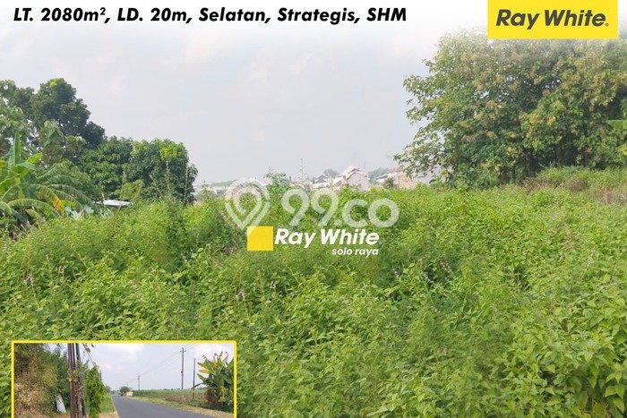 Jarang Ada! Tanah di Colomadu Punya Luas 2080m2 SHM Jarang Ada! Tanah di Colomadu Punya Luas 2080m2 SHM