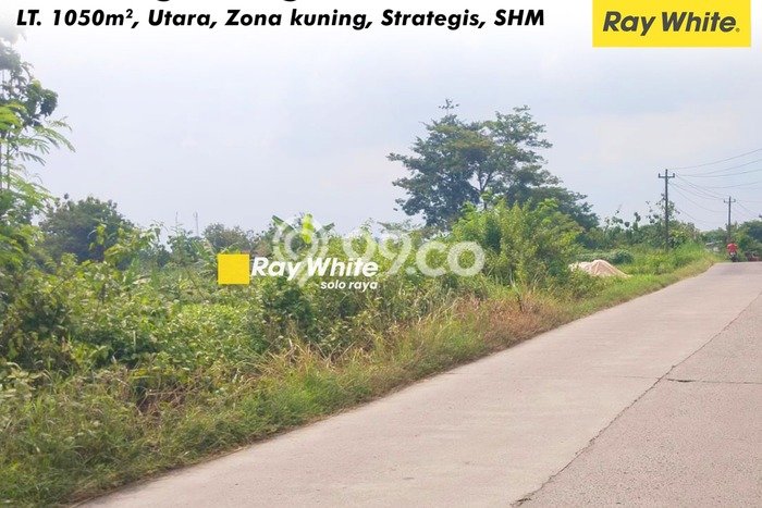 Kavling Tanah Dijual di Nogosari, Boyolali, Luas 1050m2 Area Strategis Kavling Tanah Dijual di Nogosari, Boyolali, Luas 1050m2 Area Strategis