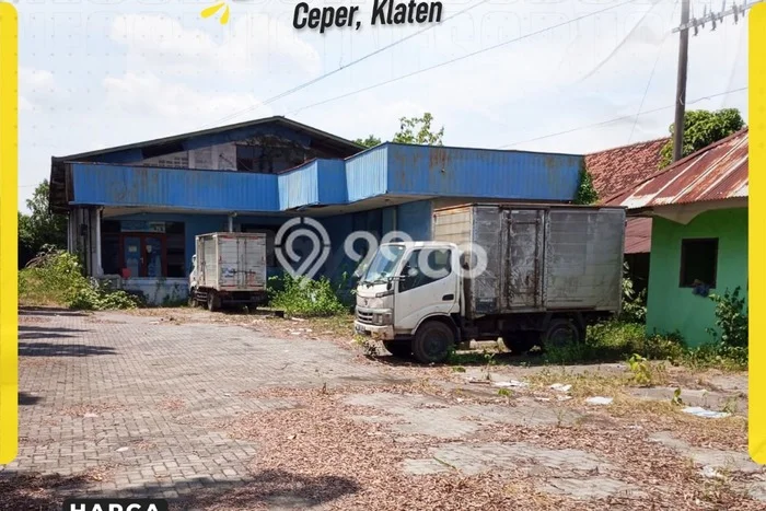 Gudang Komersial Dijual di Ceper Klaten LT 2041m2 & LB 2041m2 Gudang Komersial Dijual di Ceper Klaten LT 2041m2 & LB 2041m2