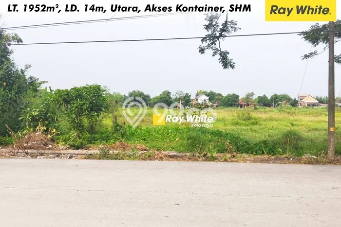 Tanah untuk Dijual di Wonosari Klaten Luas 1952m2 Tanah untuk Dijual di Wonosari Klaten Luas 1952m2