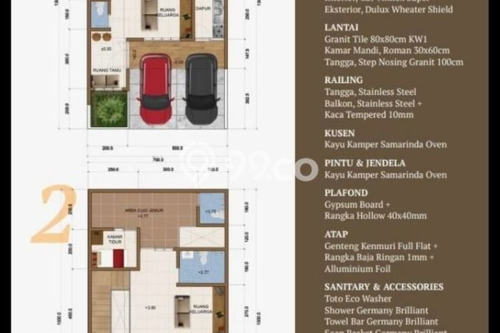 Rumah Minimalis 4 KT di Jatibening Bekasi Unfurnished Rumah Minimalis 4 KT di Jatibening Bekasi Unfurnished
