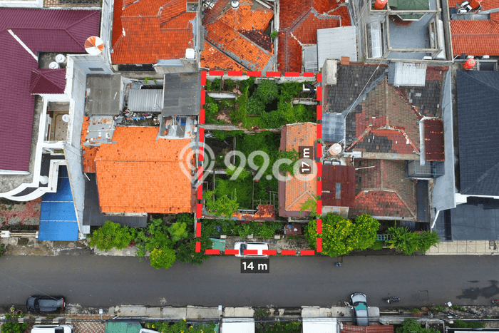 Tanah Strategis Dijual di Tebet Jakarta Selatan 238m2 Tanah Strategis Dijual di Tebet Jakarta Selatan 238m2