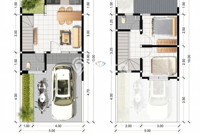 Rumah Minimalis LB/LT 50m2/50m2 Dijual di Surabaya Kota, Surabaya Rumah Minimalis LB/LT 50m2/50m2 Dijual di Surabaya Kota, Surabaya