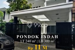Ready to Use! Luxury House LT 240m2 Desain Modern di Pondok Indah Ready to Use! Luxury House LT 240m2 Desain Modern di Pondok Indah