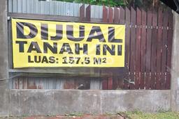 Untuk Dijual Tanah di Bekasi, Luas 157m2 SHM Untuk Dijual Tanah di Bekasi, Luas 157m2 SHM