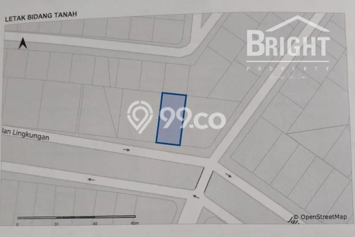 Untuk Dijual Tanah di Tangerang Selatan, Luas 300m2 SHM Untuk Dijual Tanah di Tangerang Selatan, Luas 300m2 SHM