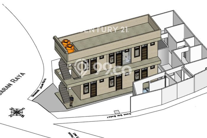 Tanah di Cibinong, Bogor Luas 195m2 Dijual Segera Tanah di Cibinong, Bogor Luas 195m2 Dijual Segera