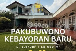 For Sale! Luxury House LT 1470m2 Desain Elegan di Pakubuwono For Sale! Luxury House LT 1470m2 Desain Elegan di Pakubuwono