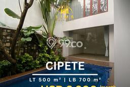 Rumah Kondisi Baik Disewakan di Cipete, Jakarta Selatan LT 500m2, LB 700m2 Rumah Kondisi Baik Disewakan di Cipete, Jakarta Selatan LT 500m2, LB 700m2