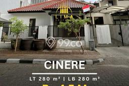 Siap Huni Rumah Mewah 3 Kamar di Cinere Dekat ke Mana Pun Siap Huni Rumah Mewah 3 Kamar di Cinere Dekat ke Mana Pun