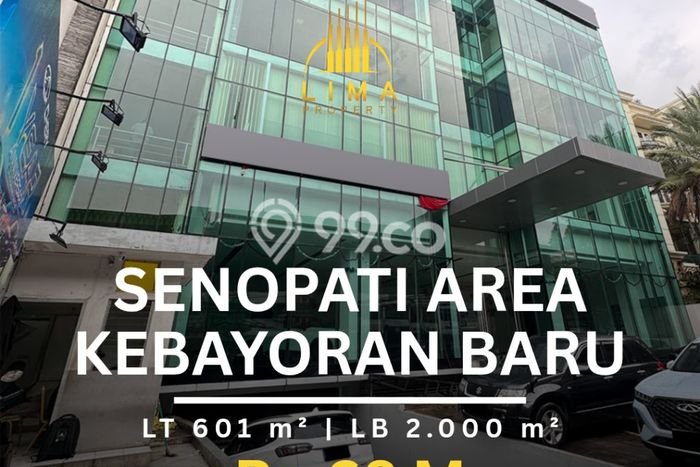 Dijual! Kantor di Senopati Jakarta Selatan LT 601m2 / LB 2000m2 Kawasan Strategis Dijual! Kantor di Senopati Jakarta Selatan LT 601m2 / LB 2000m2 Kawasan Strategis
