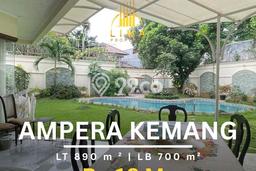 Jual Rumah Luas Elegan Dengan View Eksklusif di Ampera, Jakarta Selatan Jual Rumah Luas Elegan Dengan View Eksklusif di Ampera, Jakarta Selatan