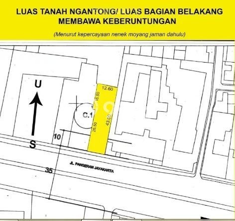 Tanah di Sawah Besar, Jakarta Pusat Luas 462m2 Dijual Segera Tanah di Sawah Besar, Jakarta Pusat Luas 462m2 Dijual Segera