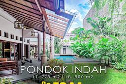 For Sale! Premium House LT 778m2 Desain Modern di Pondok Indah For Sale! Premium House LT 778m2 Desain Modern di Pondok Indah