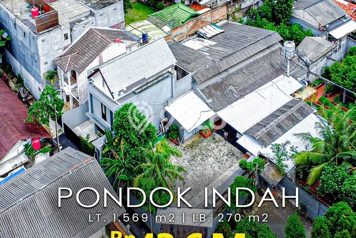 Rumah Modern LB/LT 270m2/1569m2 Dijual Area Pondok Indah, Jakarta Selatan Rumah Modern LB/LT 270m2/1569m2 Dijual Area Pondok Indah, Jakarta Selatan