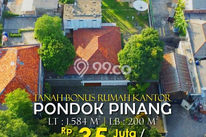 Tanah Kavling Dijual di Jakarta Selatan dengan Spesifikasi 1584m2 Tanah Kavling Dijual di Jakarta Selatan dengan Spesifikasi 1584m2