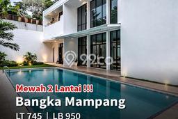 For Sale! Luxury House LT 745m2 Desain Elegan di Bangka For Sale! Luxury House LT 745m2 Desain Elegan di Bangka