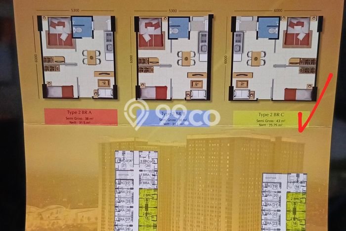 Siap Milik Apartemen 2 KT 1 KM di Mulyorejo Siap Milik Apartemen 2 KT 1 KM di Mulyorejo