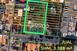 Dijual Tanah Lokasi Margorejo, Surabaya Seluas 3388m2 Dijual Tanah Lokasi Margorejo, Surabaya Seluas 3388m2