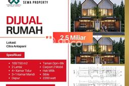 Jual Rumah Murah Meriah Antapani Punya 5 KT & LT 100m2 Jual Rumah Murah Meriah Antapani Punya 5 KT & LT 100m2
